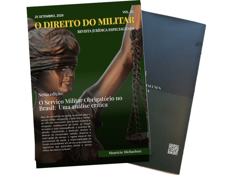 Capa da revista O Direito do Militar, volume 02